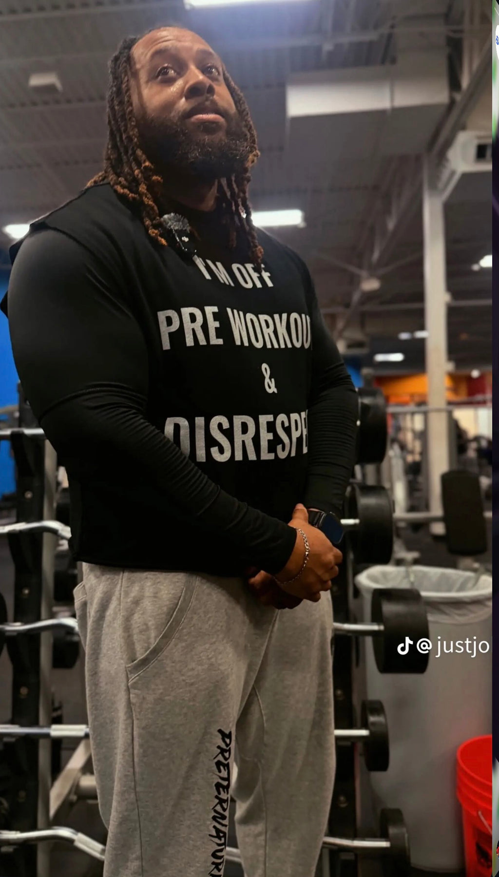 Pre-Workout & Disrespect Cutoff